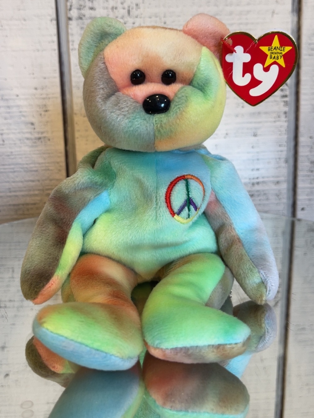 ‘96 - Ty - Peace Bear Beanie Baby